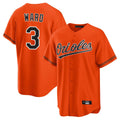 B.Orioles #3 Taylor Ward Player Orange Home Game Edoa Stitched Jerseys
