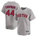 B.Red Sox #44 Aroldis Chapman Player Gray Road Limited Home Game Edoa Stitched Jerseys