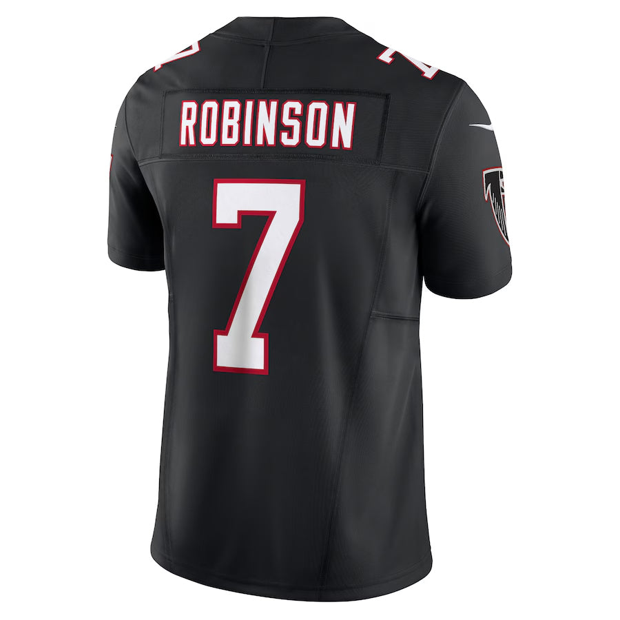 A.Falcons #7 Bijan Robinson Player Black Alternate Vapor F.U.S.E. Limited Edoa Stitched Jerseys