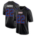 NY.Giants #22 Najee Harris Player Carbon Fashion Limited Home Game Edoa Stitched Jerseys