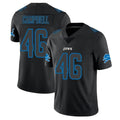 D.Lions #46 Jack Campbell Player Black Impact Limited Home Game Edoa Stitched Jerseys