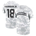 A.Cardinals #18 Marvin Harrison Jr. Player Salute to Service Hoodies & T-Shirts Edoa Stitched Jerseys