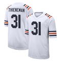 C.Bears #31 Dillon Thieneman Player White Classic Home Game Edoa Stitched Jerseys