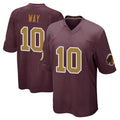 W.Commanders #10 Tress Way Player Burgundy Alternate Home Game Edoa Stitched Jerseys