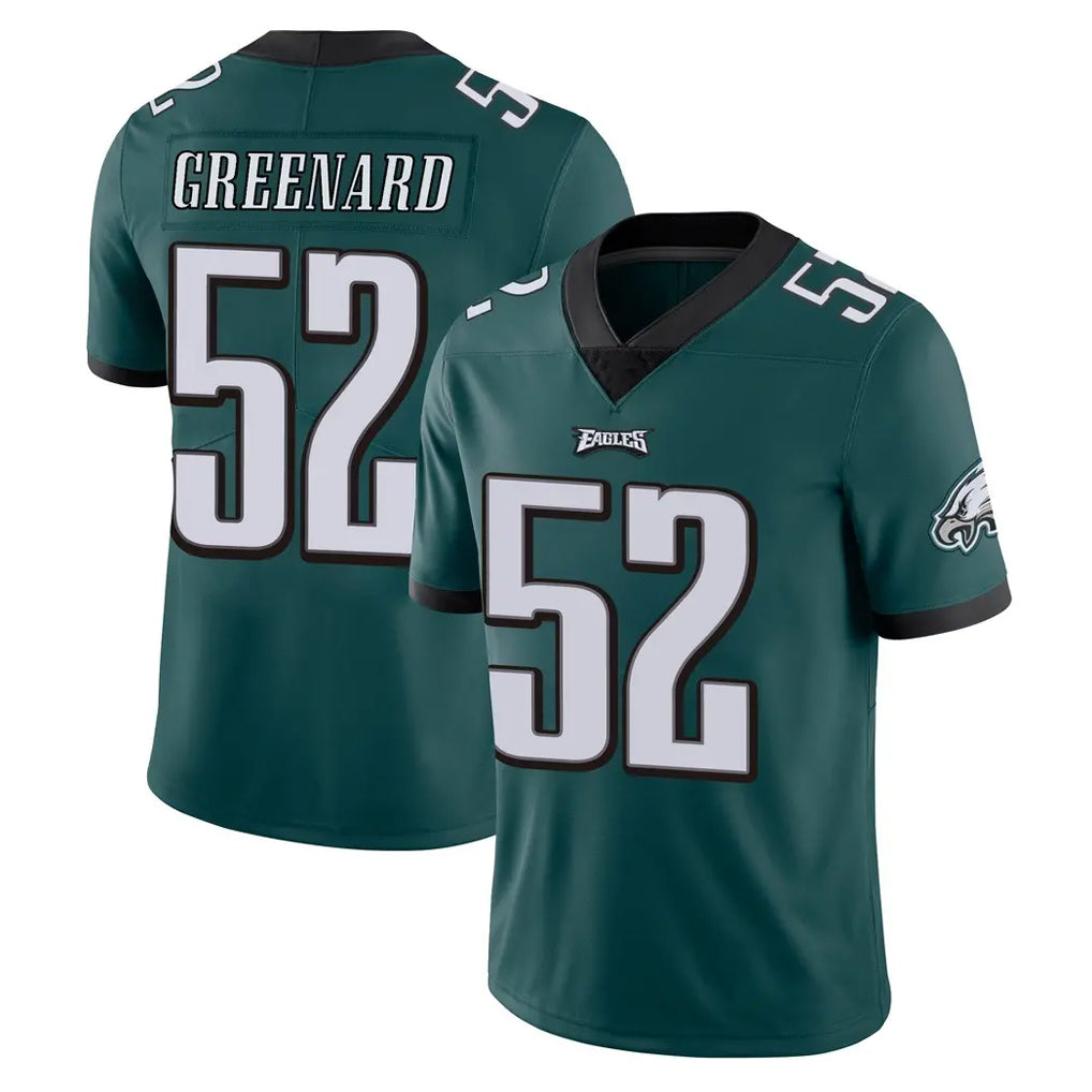 P.Eagles #52 Jonathan Greenard Player Team Color Green Vapor Untouchable Home Game Edoa Stitched Jerseys