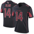 A.Cardinals #14 Michael Wilson Player Black Vapor Limited Elite Home Game Edoa Stitched Jerseys