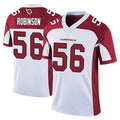 A.Cardinals #56 Darius Robinson Player White Vapor Limited Home Game Edoa Stitched Jerseys