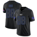 B.Bills #88 Dawson Knox Player Black Impact Limited Edoa Stitched Jerseys