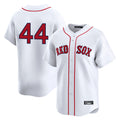 B.Red Sox #44 Aroldis Chapman Player White Limited Home Game Edoa Stitched Jerseys