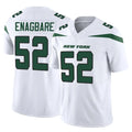 NY.Jets #52 Kingsley Enagbare Player White Limited Vapor F.U.S.E. Home Game Edoa Stitched Jerseys