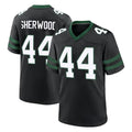 NY.Jets #44 Jamien Sherwood Player Black Legacy Home Game Edoa Stitched Jerseys