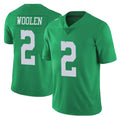 P.Eagles #2 Riq Woolen Player Green Limited Vapor Untouchable Home Game Edoa Stitched Jerseys