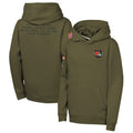 C.Browns ## Browns Blank Player Olive Salute to Service Pullover Hoodies Limited Edoa Stitched Jerseys
