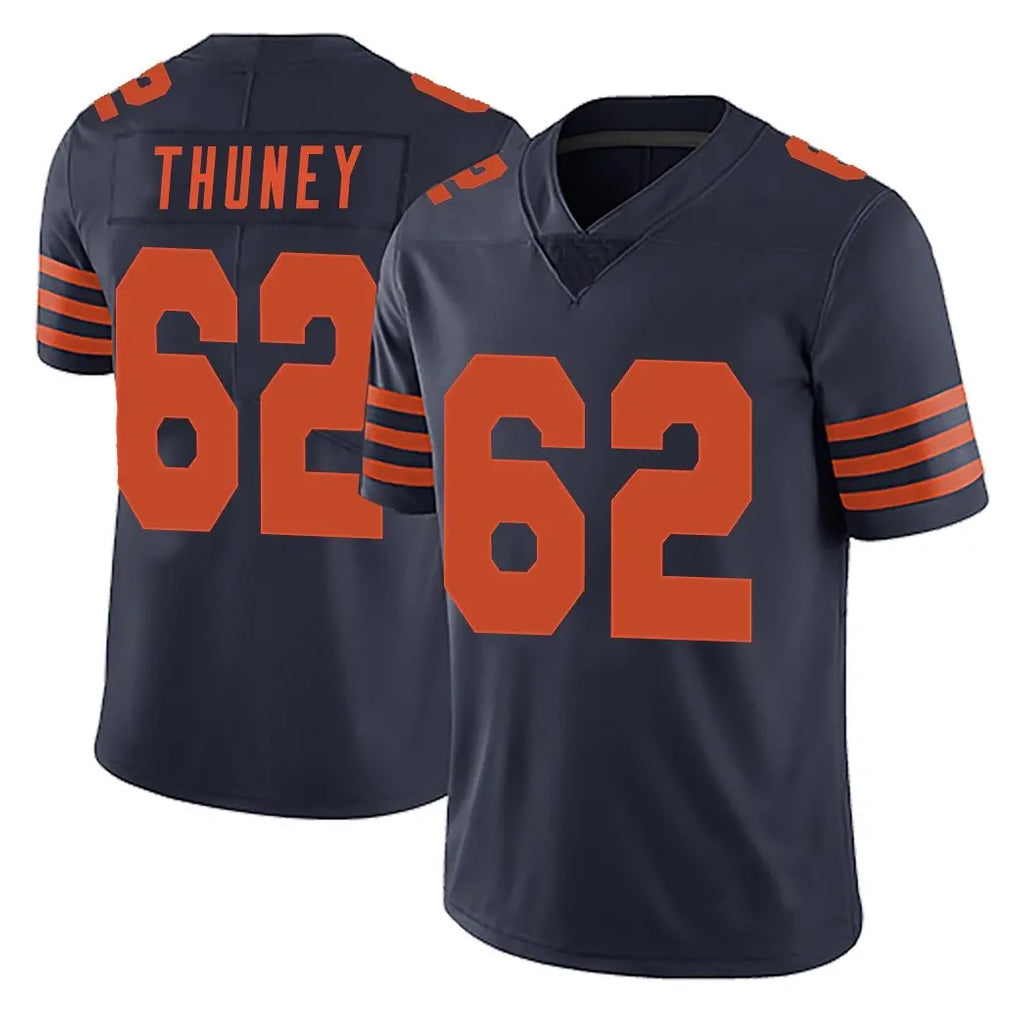 C.Bears #62 Joe Thuney Player Navy Blue Alternate Vapor Untouchable Limited Edoa Stitched Jerseys