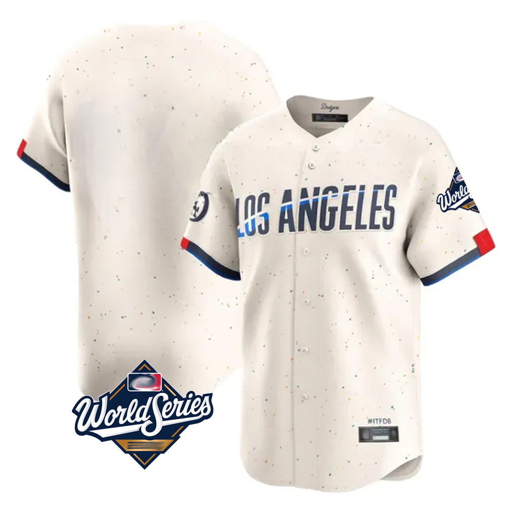 LA.Dodgers ## Dodgers Blank Player Cream City Connect Limited Home World Series Edoa Stitched Jerseys