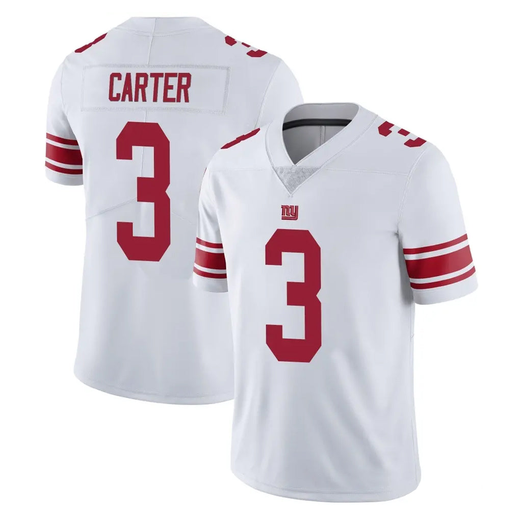 NY.Giants #3 Abdul Carter Player White Limited Vapor Untouchable Home Game Edoa Stitched Jerseys
