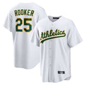 Athletics #25 Brent Rooker Player White Home Game Edoa Stitched Jerseys