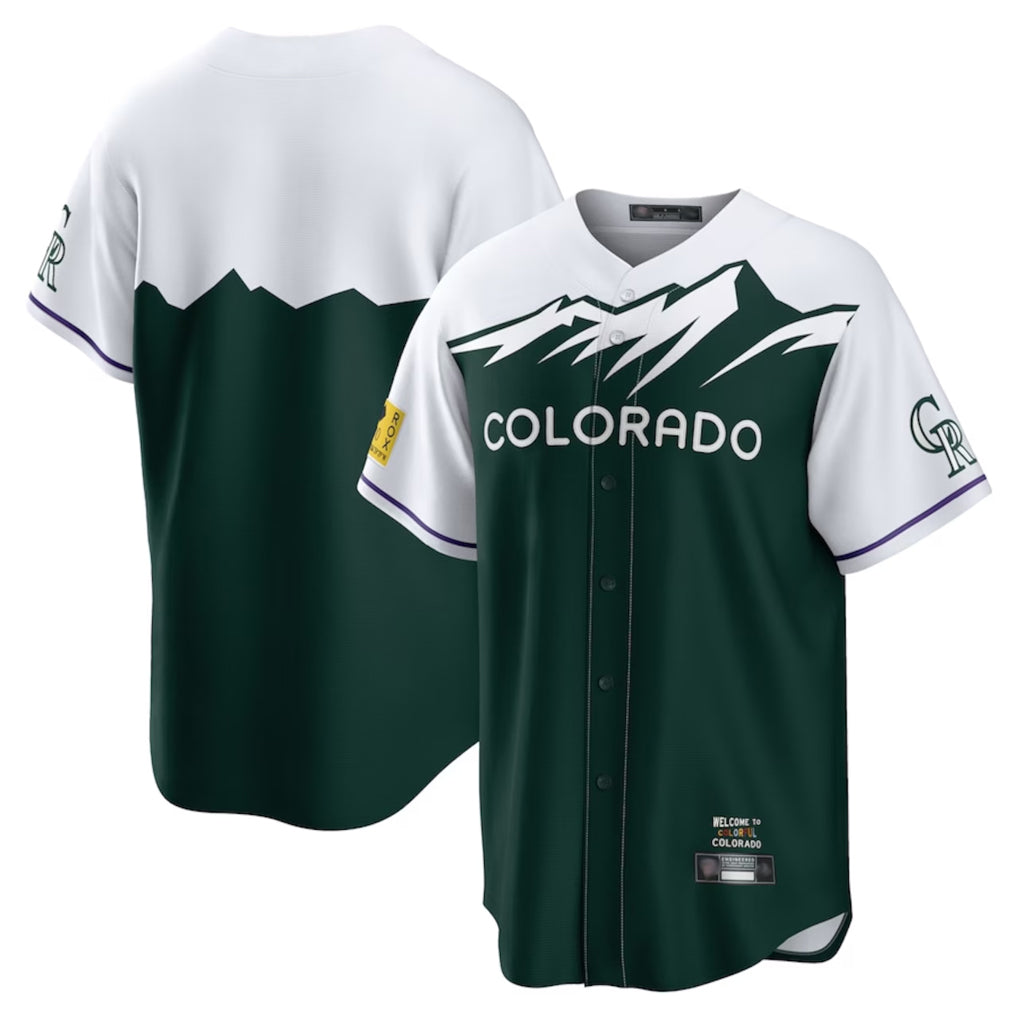 C.Rockies ## Rockies Blank Player Green City Connect Home Game Edoa Stitched Jerseys
