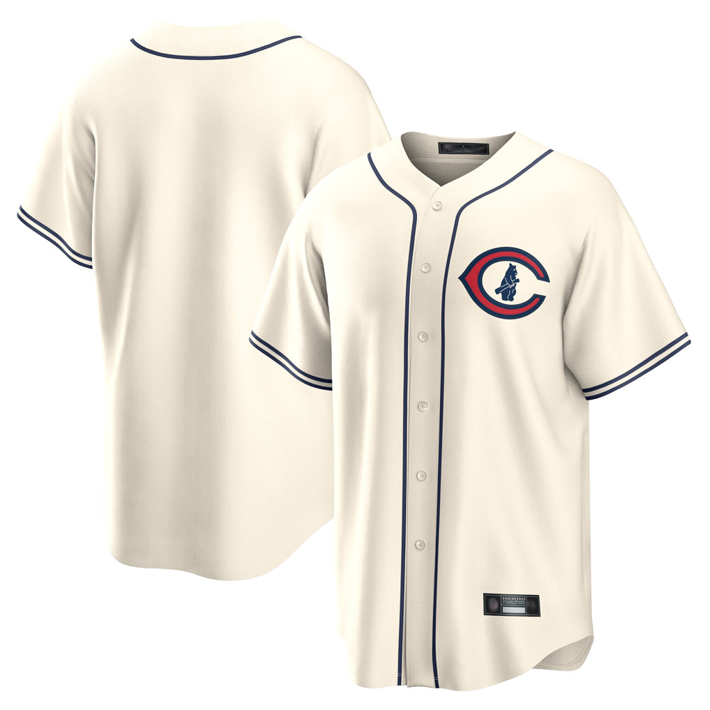 C.Cubs ## Cubs Blank Player Cream Field of Dreams Home Game Edoa Stitched Jerseys