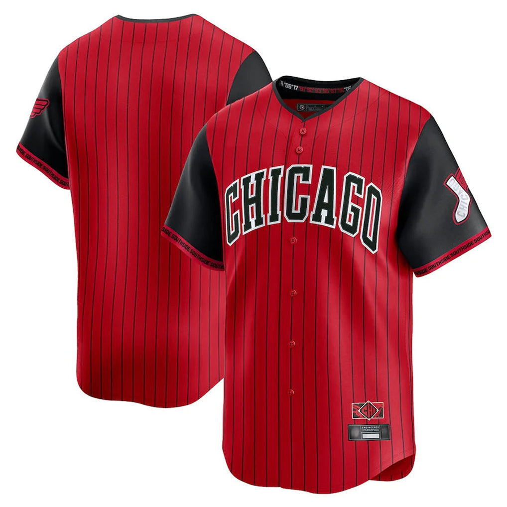C.White Sox ## White Sox Blank Player Red City Connect Limited Home Edoa Stitched Jerseys