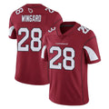 A.Cardinals #28 Andrew Wingard Player Cardinal Vapor Limited Home Game  Edoa Stitched Jerseys