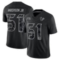 H.Texans #51 Will Anderson Jr. Player Black Limited 2026 Salute to Service Home Game Edoa Stitched Jerseys