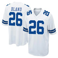 D.Cowboys #26 DaRon Bland Player White Home Game Edoa Stitched Jerseys