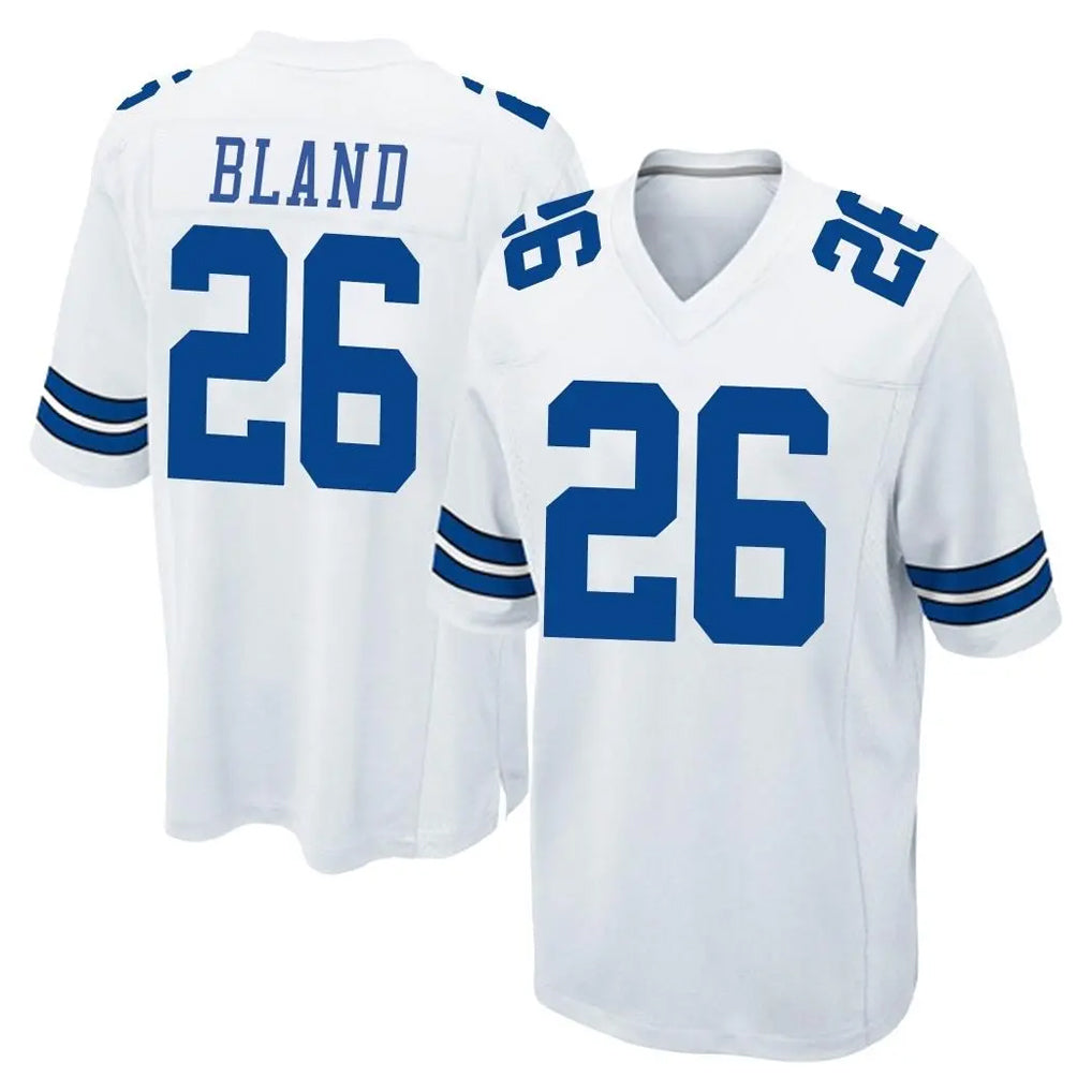 D.Cowboys #26 DaRon Bland Player White Home Game Edoa Stitched Jerseys