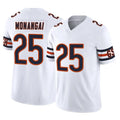 C.Bears #25 Kyle Monangai Player White Vapor F.U.S.E. Limited Home Game Edoa Stitched Jerseys