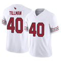 A.Cardinals #40 Pat Tillman Player White Vapor F.U.S.E. Limited Home Game Edoa Stitched Jerseys