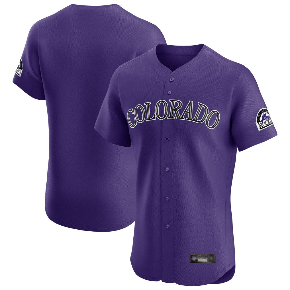 C.Rockies ## Rockies Blank Player Purple Limited Elite Home Edoa Stitched Jerseys