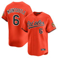 B.Orioles #6 Ryan Mountcastle Player Orange Limited Home Game Edoa Stitched Jerseys