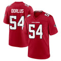 A.Falcons #54 Brandon Dorlus Player Red Team Color Home Game Edoa Stitched Jerseys