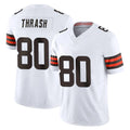 C.Browns #80 Jamari Thrash Player White Vapor F.U.S.E. Limited Home Game Edoa Stitched Jerseys