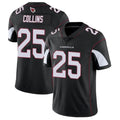 A.Cardinals #25 Zaven Collins Player Black Vapor Limited Home Game Edoa Stitched Jerseys