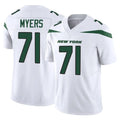 NY.Jets #71 Josh Myers Player White Limited Vapor F.U.S.E. Home Game Edoa Stitched Jerseys