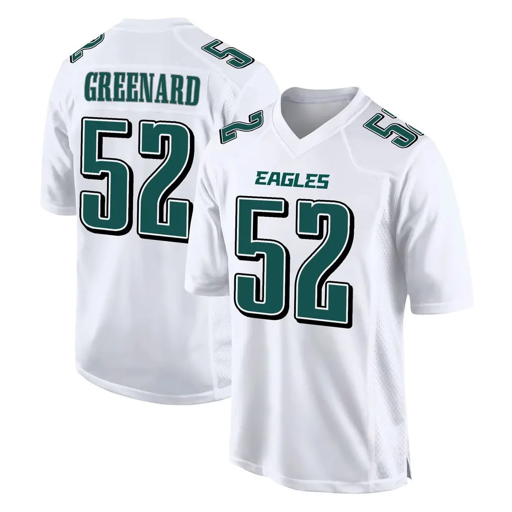 P.Eagles #52 Jonathan Greenard Player White Tundra Fashion Home Game Edoa Stitched Jerseys
