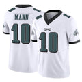 P.Eagles #10 Braden Mann Player White Limited Vapor F.U.S.E. Home Game Edoa Stitched Jerseys