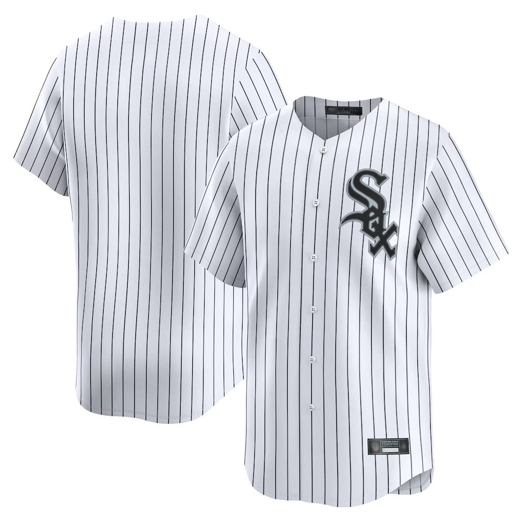 C.White Sox ## White Sox Blank Player White Stripe Limited Home Edoa Stitched Jerseys