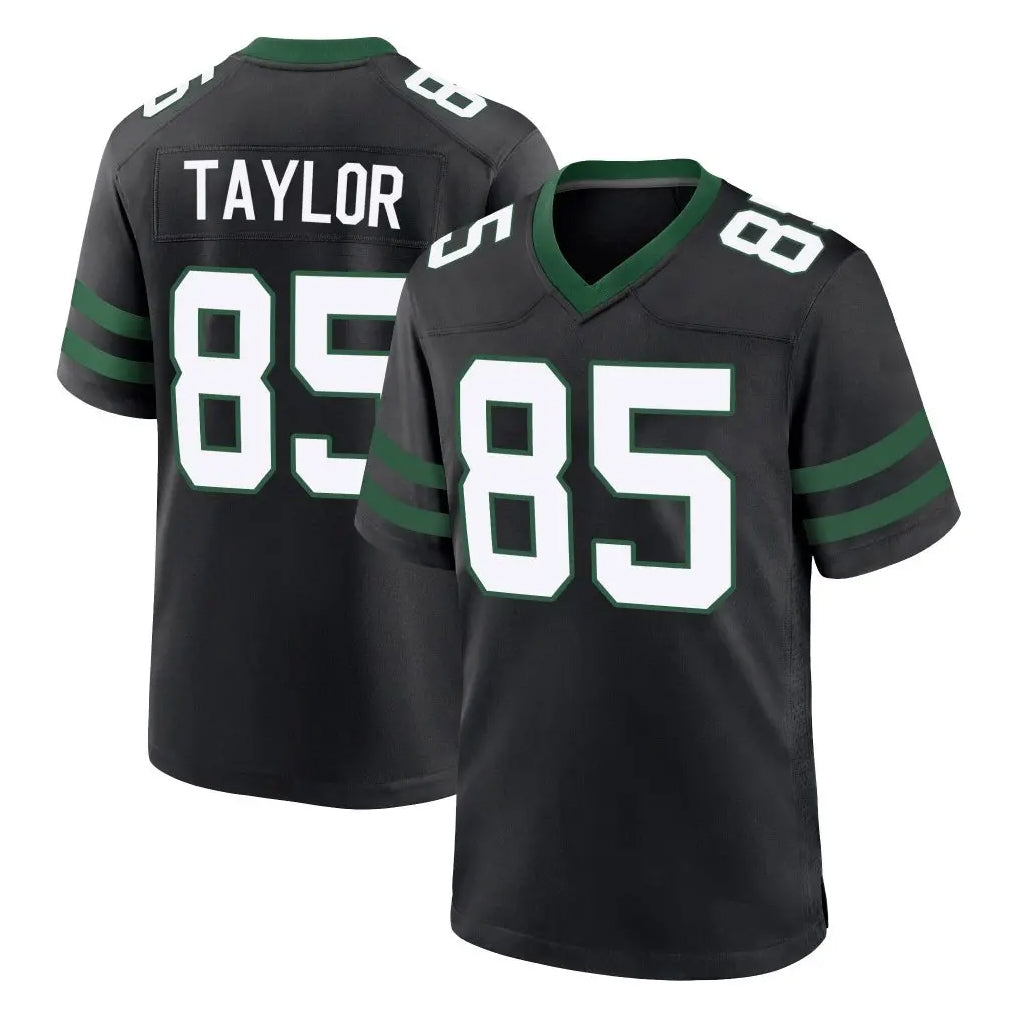 NY.Jets #85 Mason Taylor Player Black Legacy Home Game Edoa Stitched Jerseys