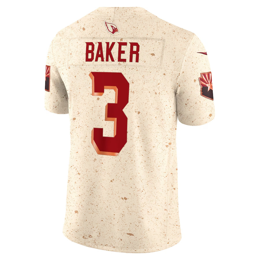 A.Cardinals #3 Budda Baker Player Rivalries Collection Vapor Limited Edoa Stitched Jerseys