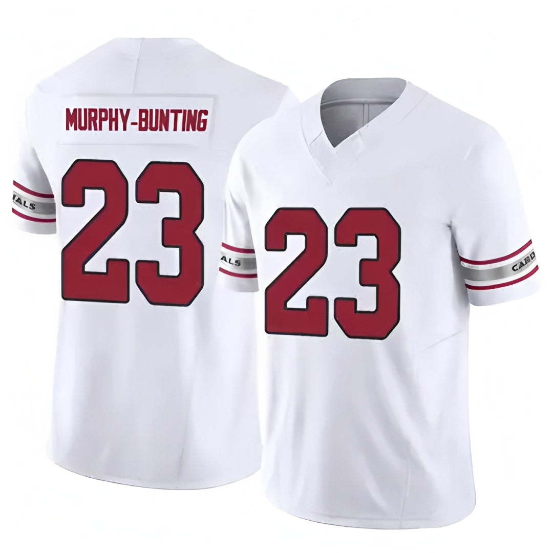 A.Cardinals #23 Sean Murphy-Bunting Player White Limited Home Game Edoa Stitched Jerseys