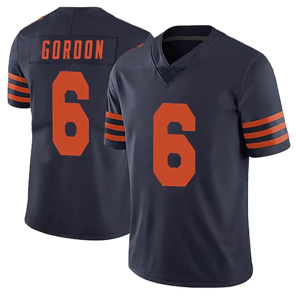 C.Bears #6 Kyler Gordon Player Navy Blue Alternate Vapor Untouchable Limited Edoa Stitched Jerseys