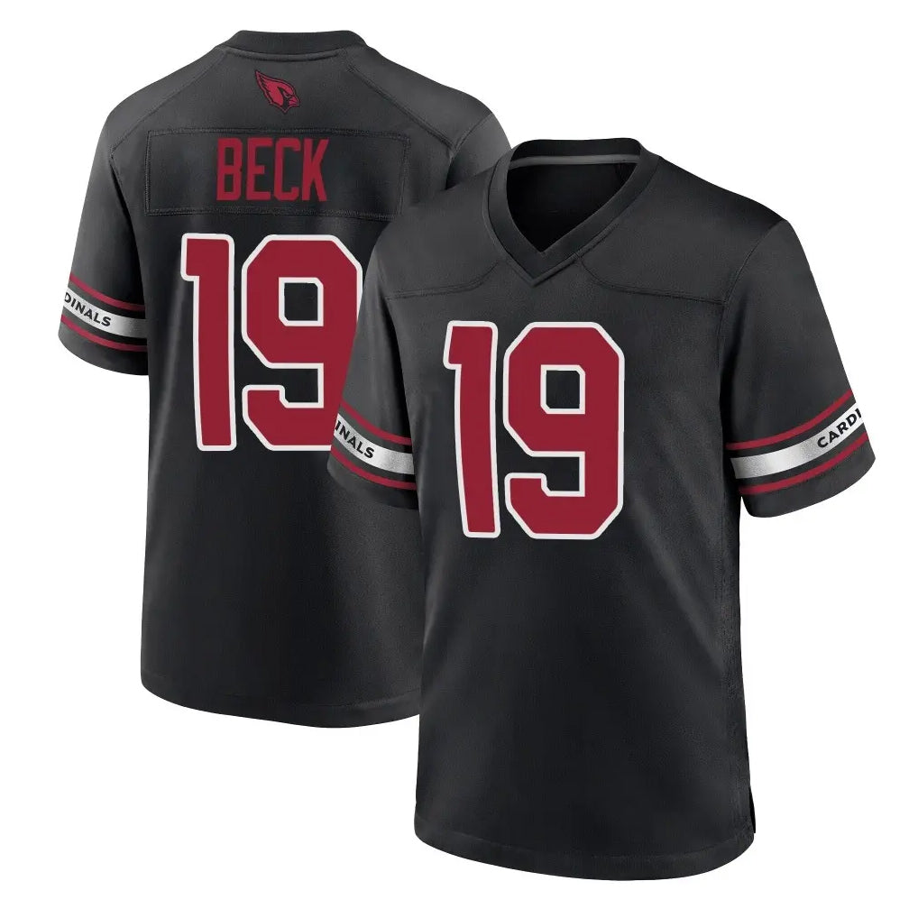A.Cardinals #19 Carson Beck Player Black Alternate Game Edoa Stitched Jerseys