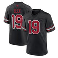 A.Cardinals #19 Carson Beck Player Black Alternate Game Edoa Stitched Jerseys