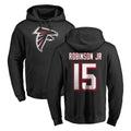A.Falcons #15 Brian Robinson Player Black LOGO Pullover Hoodies Home Game Edoa Stitched Jerseys
