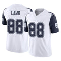 D.Cowboys #88 CeeDee Lamb Player White-Navy Limited Vapor F.U.S.E. Home Game Edoa Stitched Jerseys