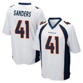 D.Broncos #41 Drew Sanders Player White Game Edoa Stitched Jerseys