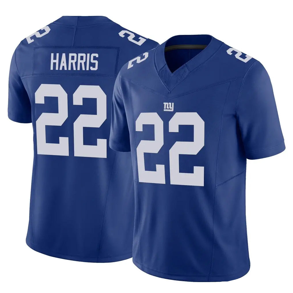 NY.Giants #22 Najee Harris Player Royal Limited Vapor F.U.S.E. Home Game Edoa Stitched Jerseys