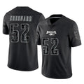 P.Eagles #52 Jonathan Greenard Player Black Reflective Limited Home Game Edoa Stitched Jerseys